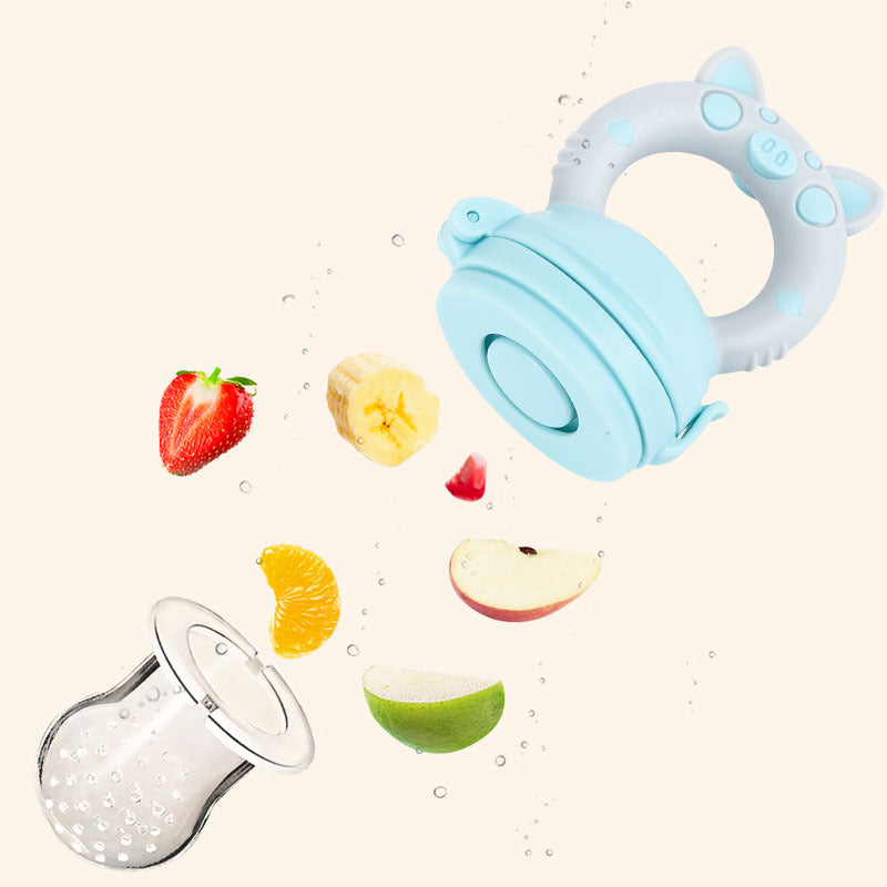 Alimentador de frutas para Bebe seguro y facil de usar