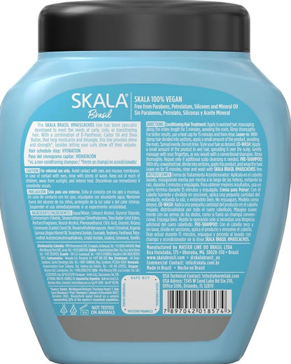 Skala Mais Cachos 2 en 1 – Crema de Tratamiento y Leave-In para Rizos