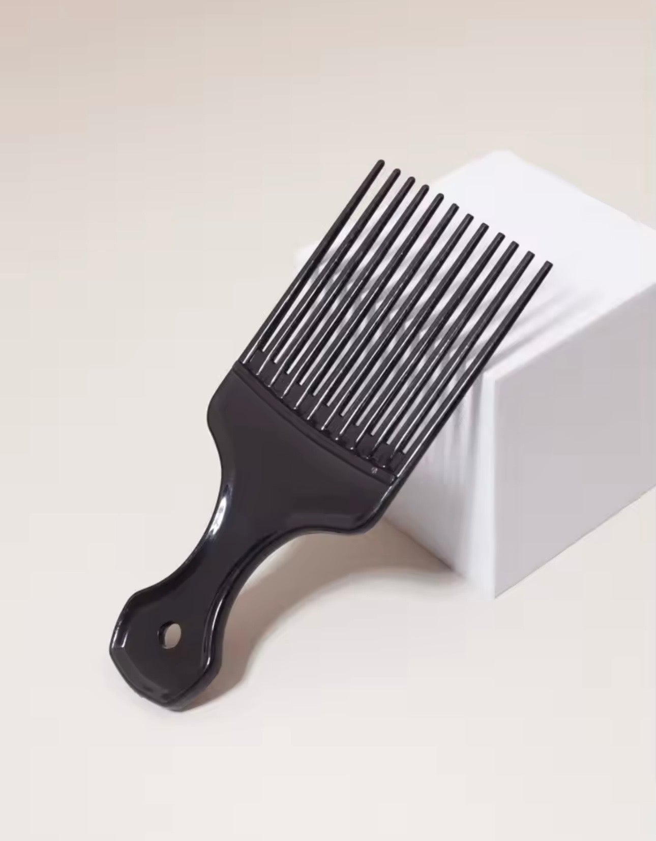 Peine Afro Profesional PinkCurly™ – Volumen y Definición para Rizos
