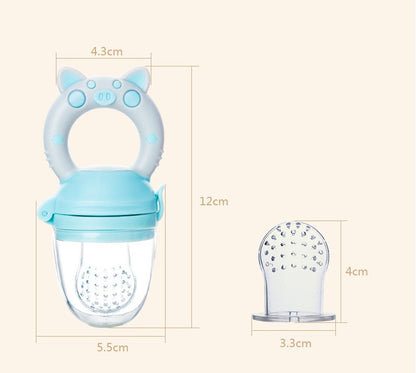 Alimentador de frutas para Bebe seguro y facil de usar