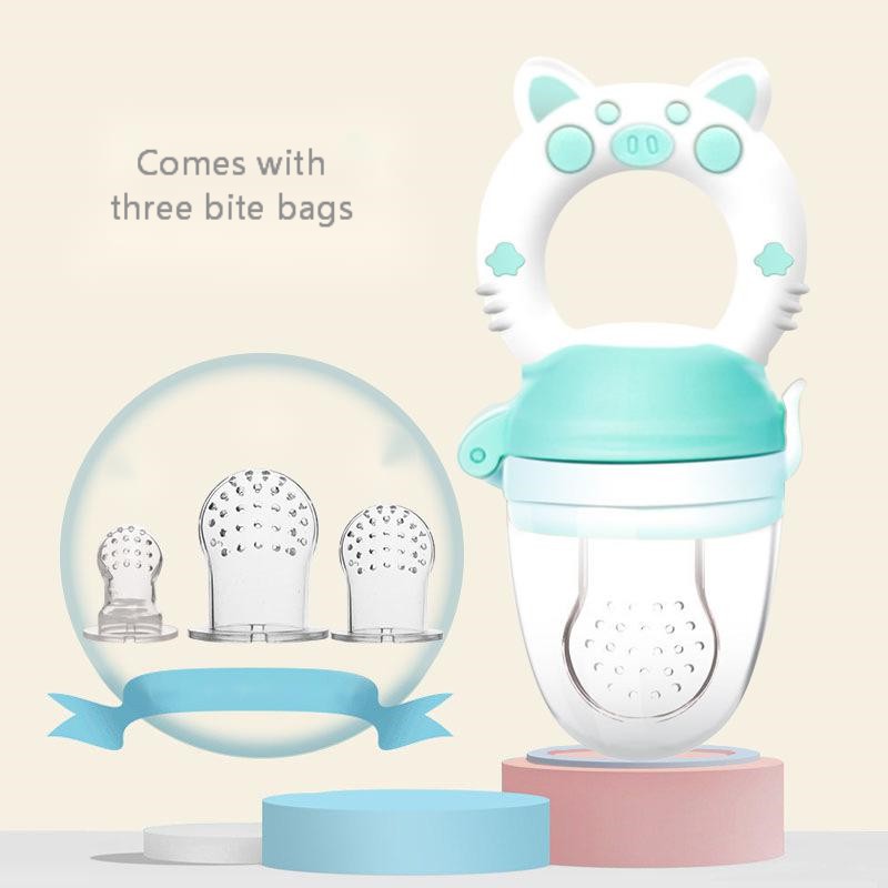 Alimentador de frutas para Bebe seguro y facil de usar