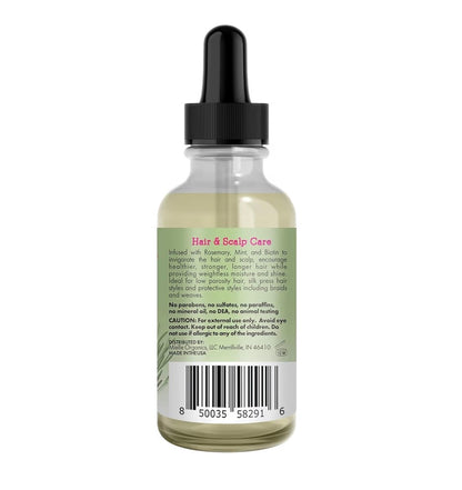 Mielle Rosemary Mint Light Scalp & Hair Strengthening Oil – Aceite Capilar Ligero con Romero y Menta