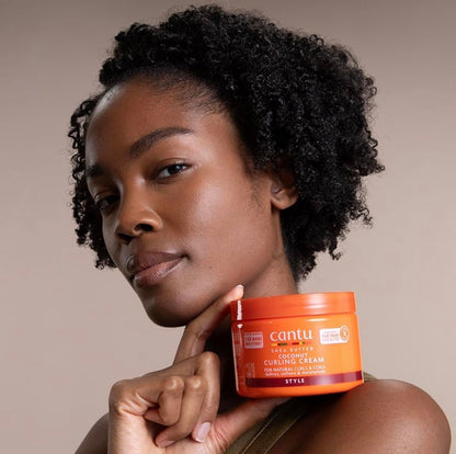 Cantu Shea Butter Coconut Curling Cream – Crema Definidora para Rizos Naturales