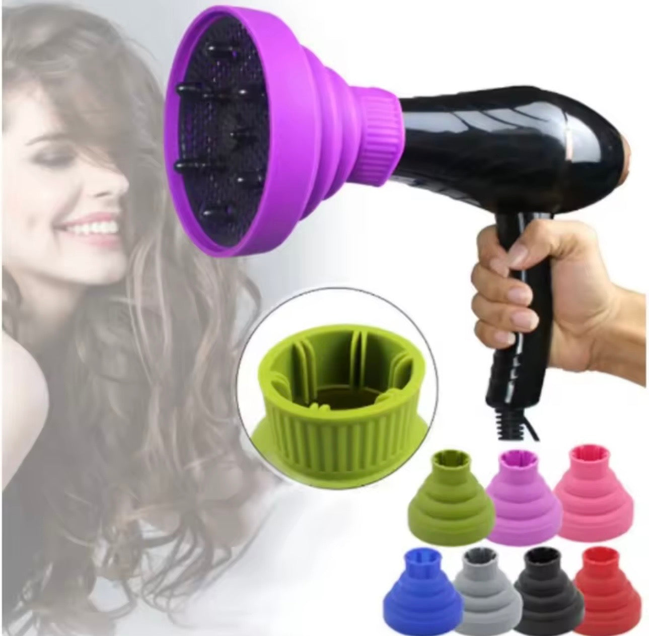 Difusor Universal FlexDry™ – Rizos Definidos y Sin Frizz