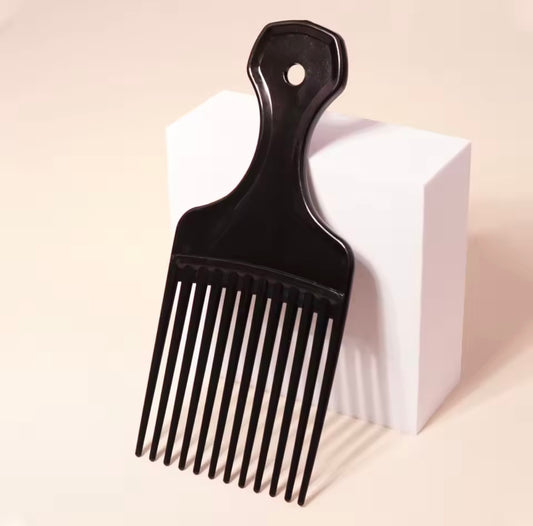 Peine Afro Profesional PinkCurly™ – Volumen y Definición para Rizos