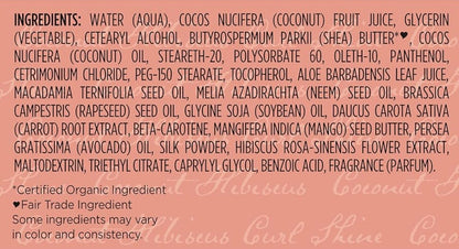 Shea Moisture Coconut & Hibiscus Curl Enhancing Smoothie – Crema Definidora e Hidratante para Rizos